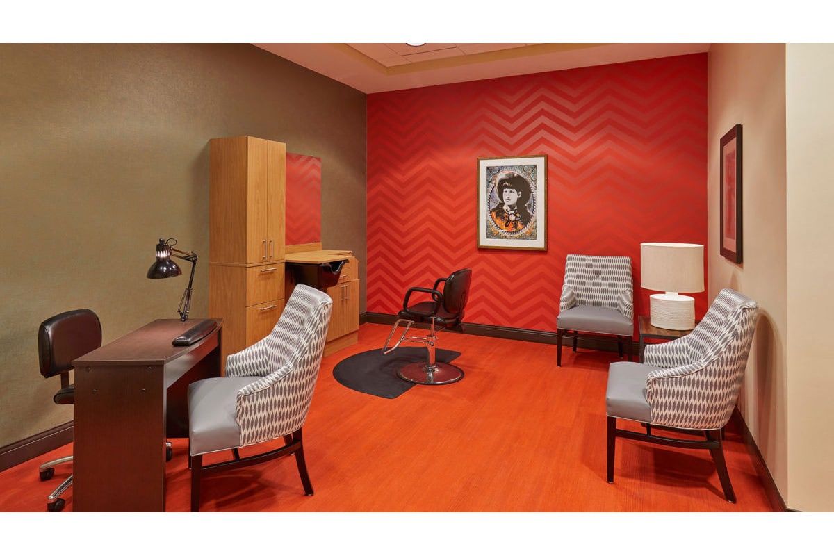 Assisted living beauty salon at North Houston Transitional Care